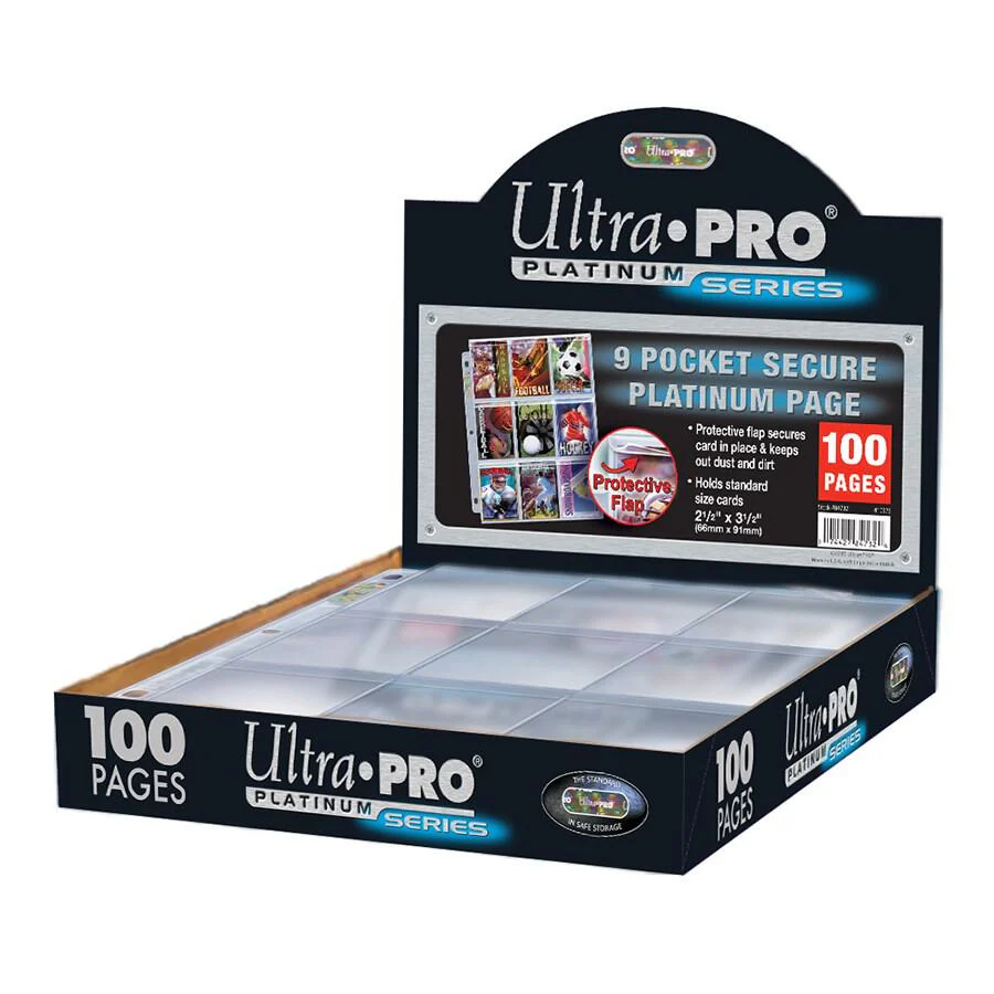 9 pocket Secure Platinum Pages