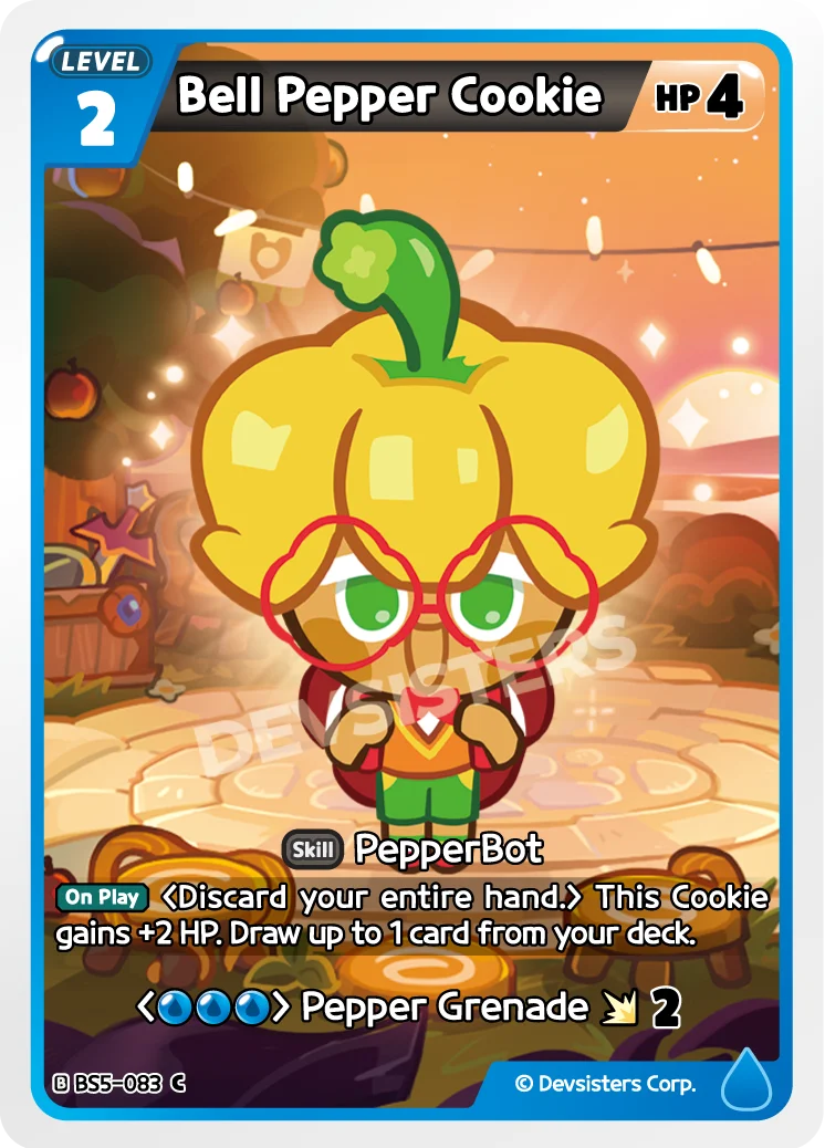 Bell Pepper Cookie