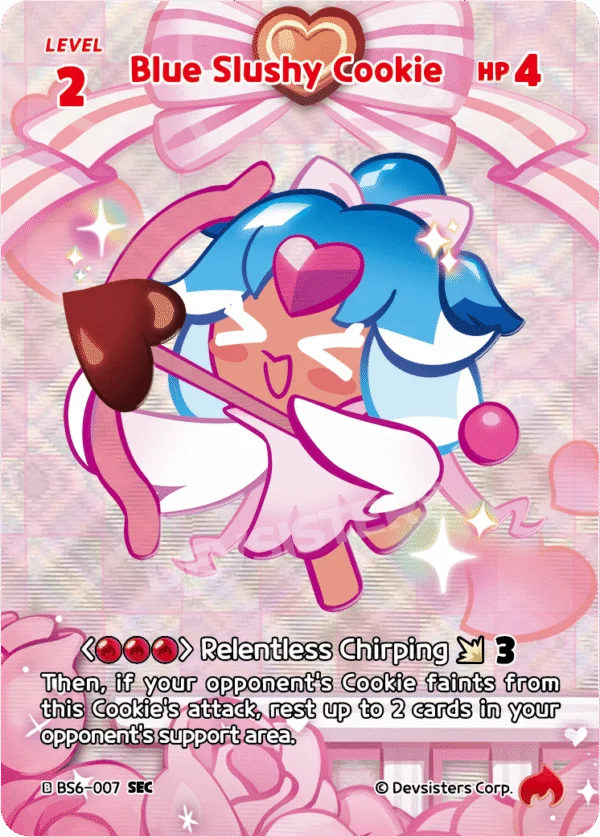 Blue Slushy Cookie