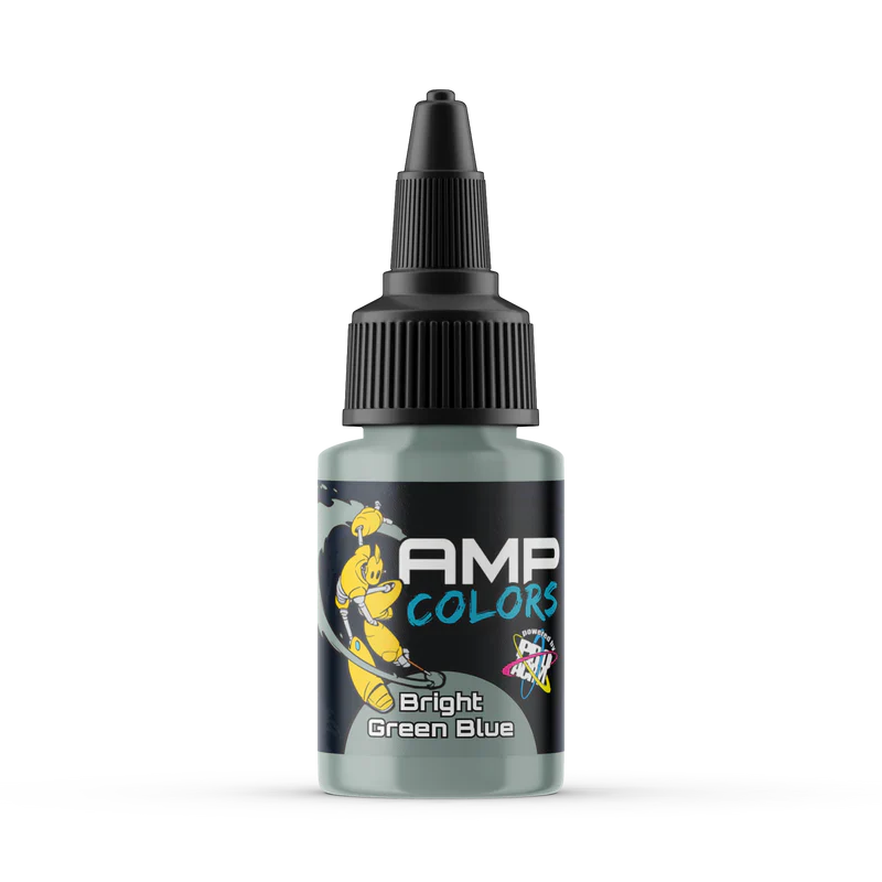 Bright Green Blue AMP Colors 009