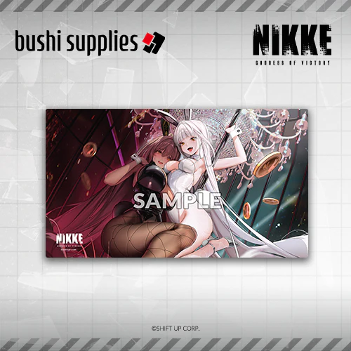 Bushiroad Rubber Playmat Vol. 10 - GODDESS OF VICTORY: NIKKE "Bunny X 777 - Noir & Blanc"