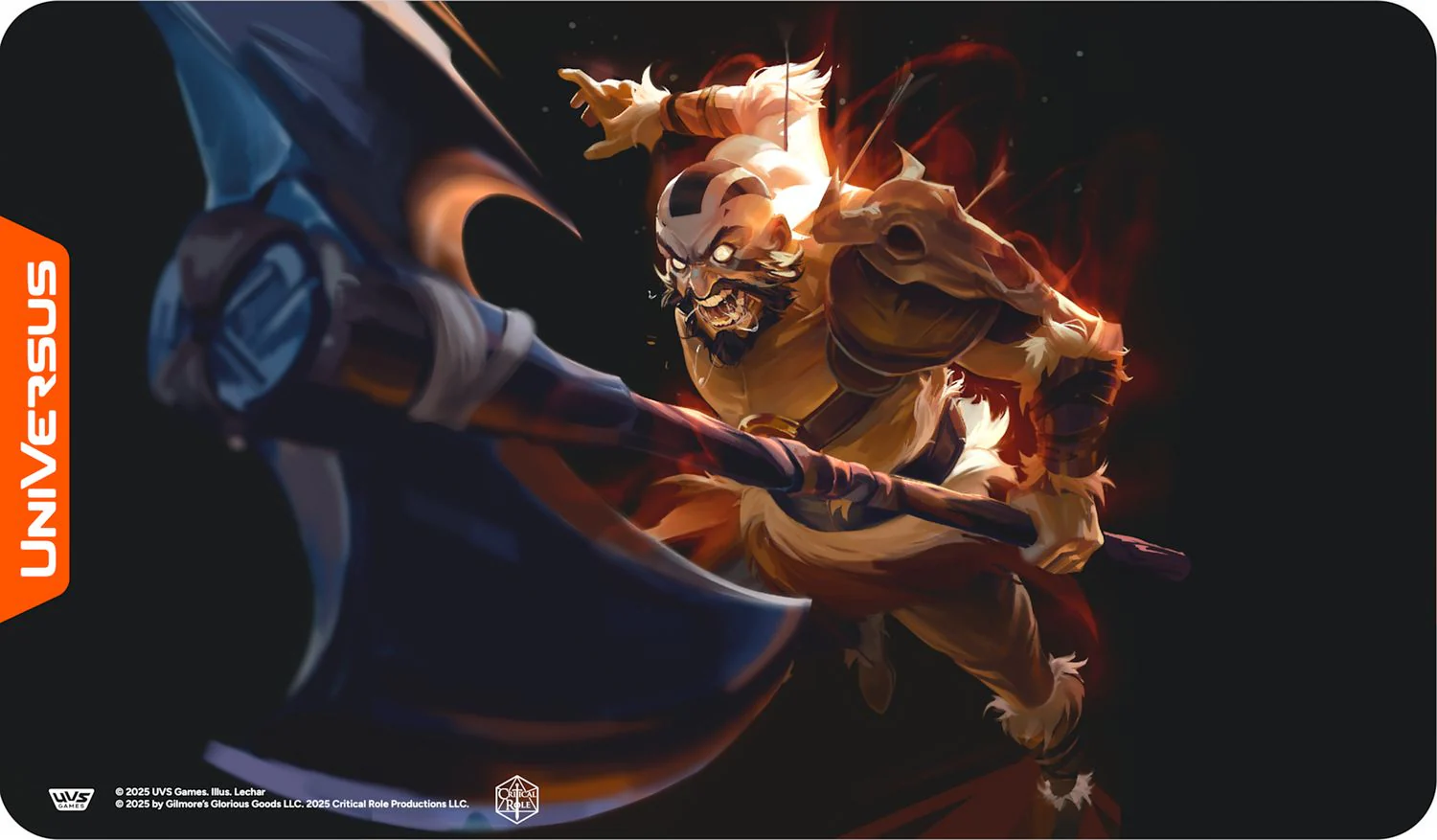 UVS Games - Critical Role: Heroes of Exandria Playmat - Caleb Widogast