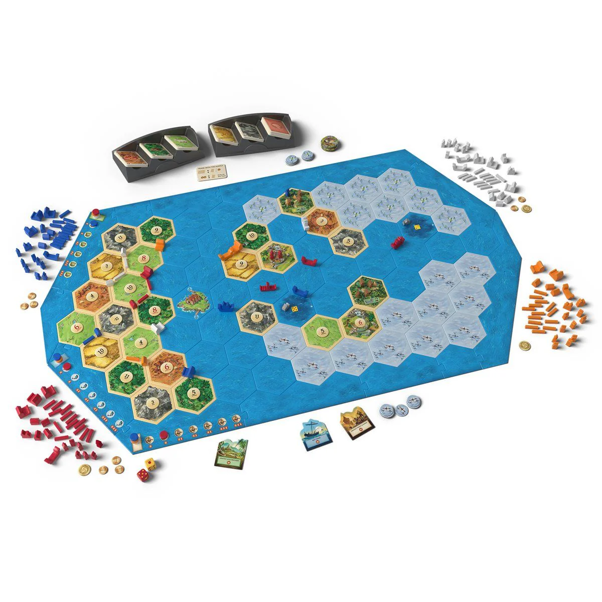 CATAN: 6th Edition - Explorers & Pirates Expansion - Image 2