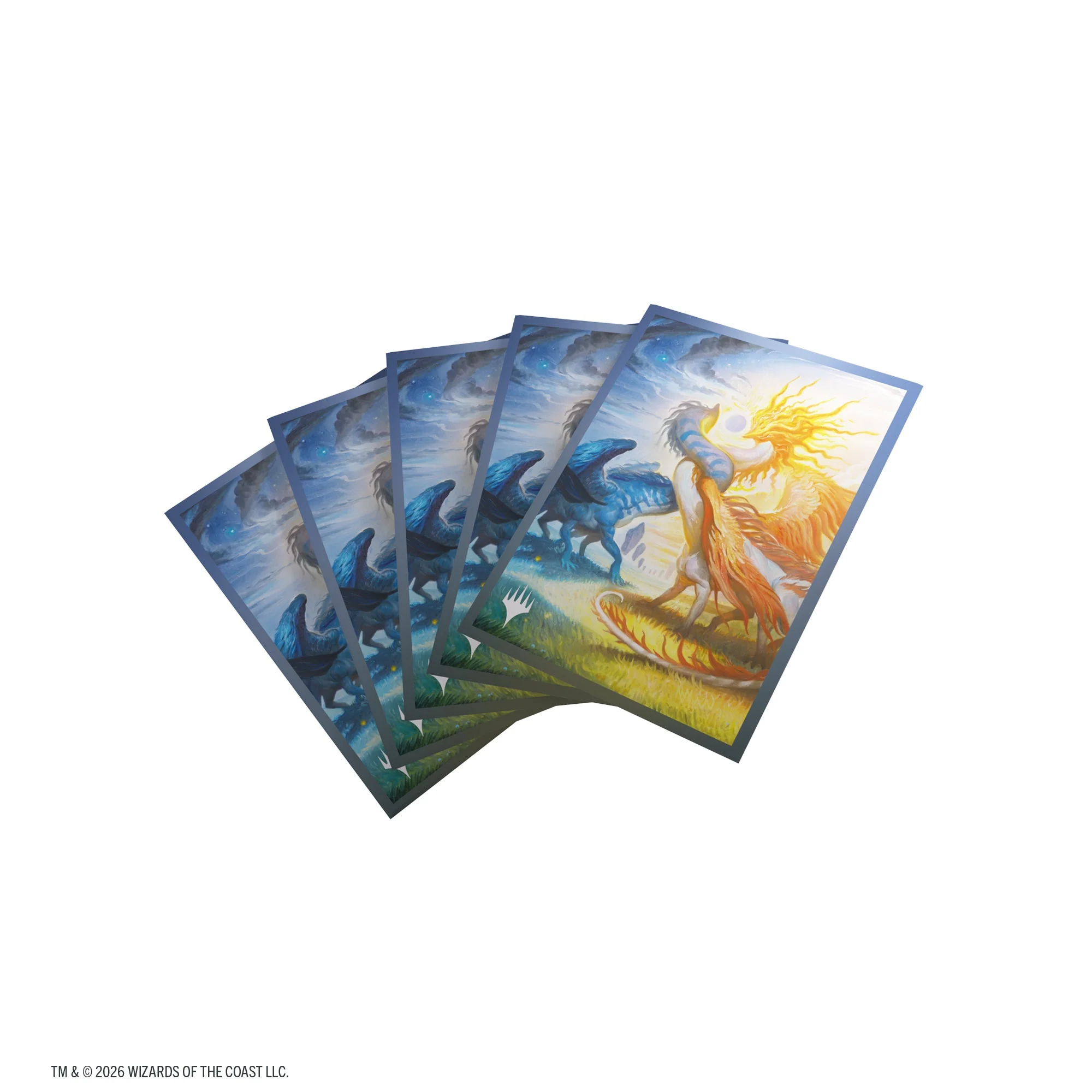 Gamegenic MTG Lorwyn Eclipsed Premium Art Sleeves - Celestial Reunion