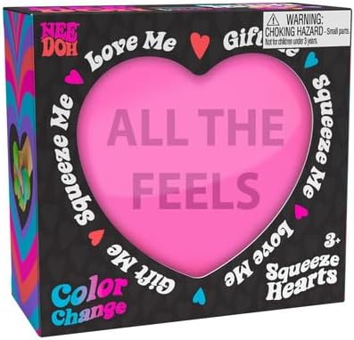 Color Change Squeeze Heart NeeDoh
