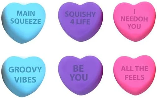 Color Change Squeeze Heart NeeDoh - Image 3