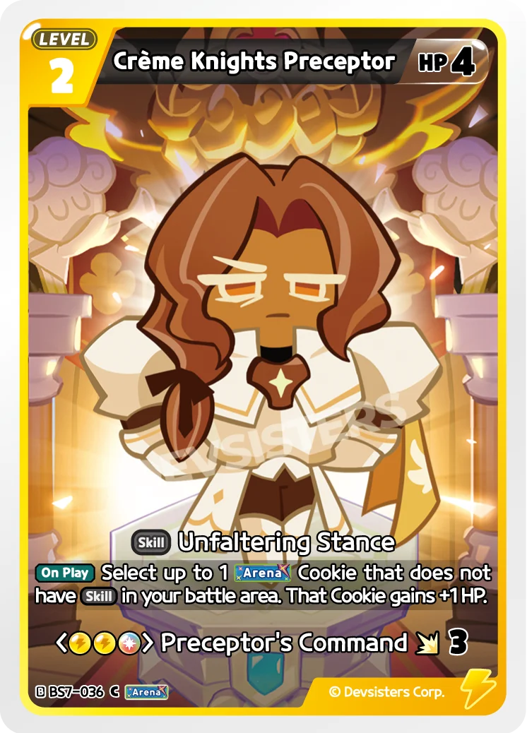 Créme Knights Preceptor