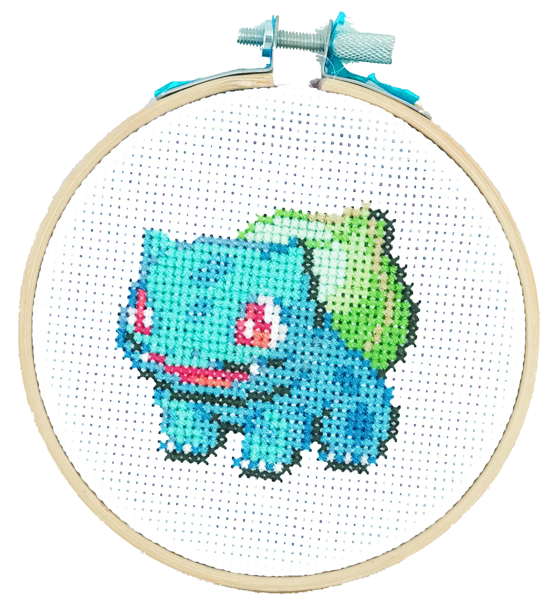 Cross Stitch: Bulbasaur