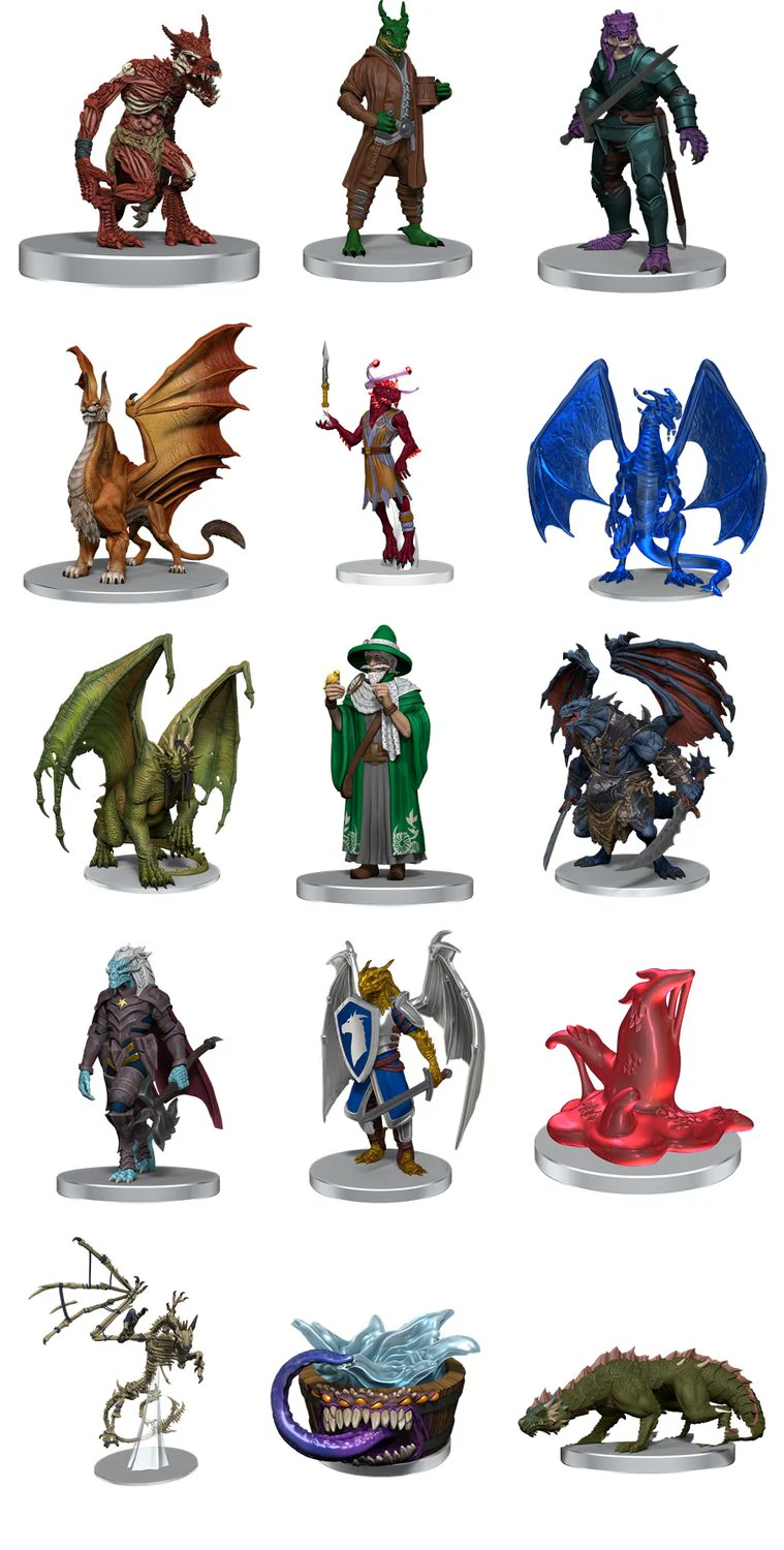D&D Icons of the Realms: Miniature Booster Huge - Fizban's Treasury - Image 2