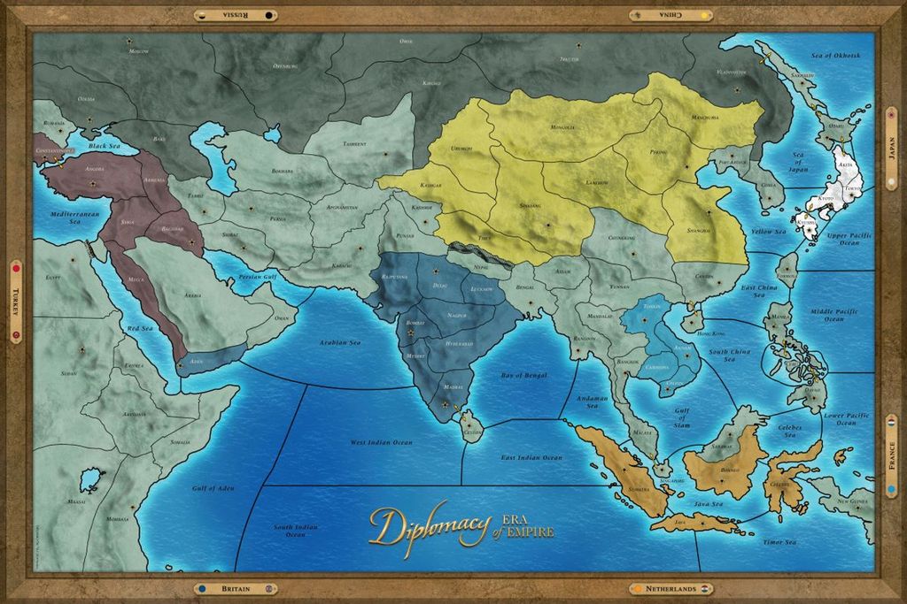 Diplomacy: Era of Empire Strategy Board Game