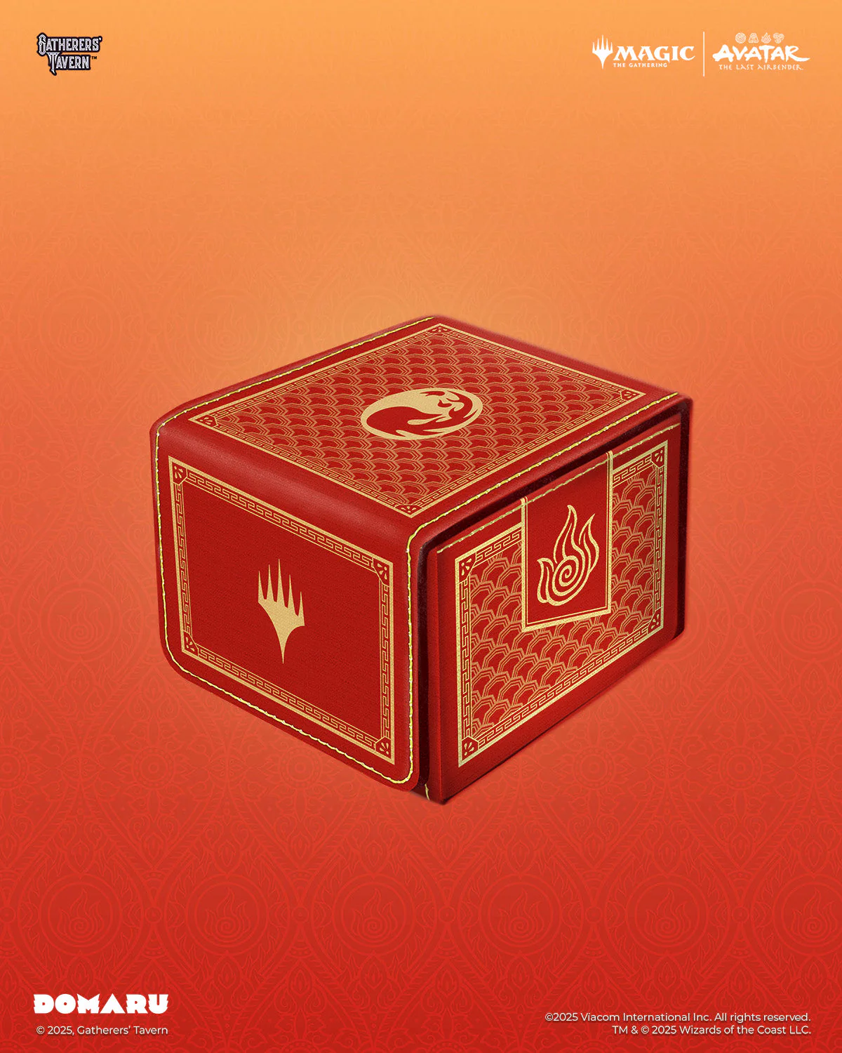 Domaru: Avatar The Last Airbender Deck Box - Fire Nation Edition