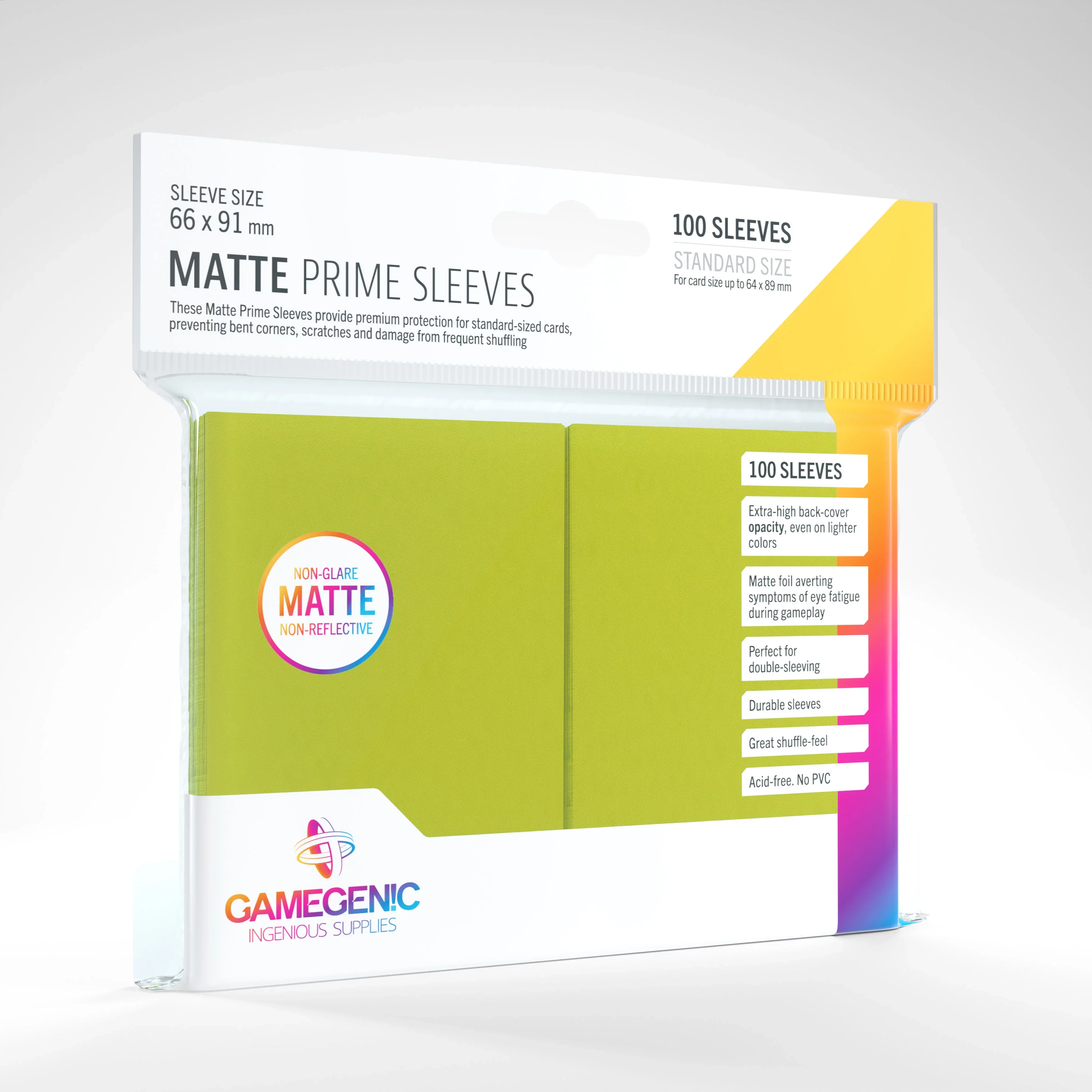 Deck Protectors: Matte Prime Lime