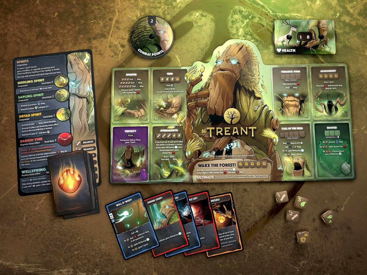 Dice Throne: Season One Rerolled - Treant vs Ninja - Image 3