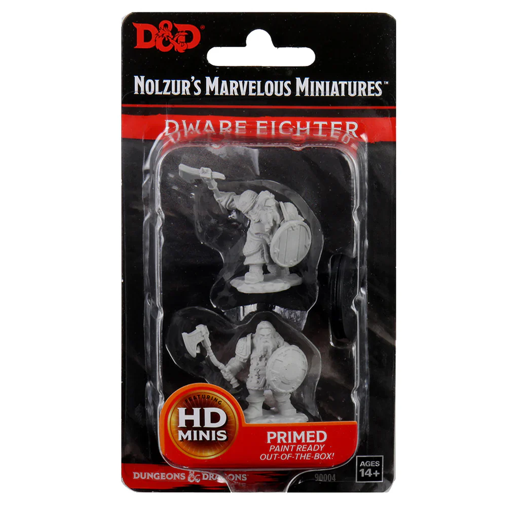 Nolzur's Marvelous Miniatures: Dwarf Fighter Male