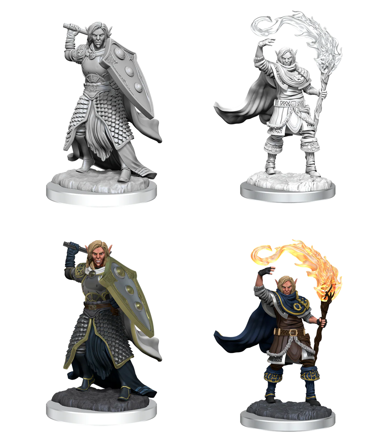 Nolzurs Marvelous Miniatures Elf Cleric Male