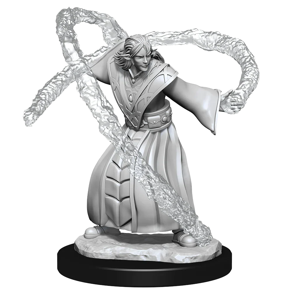 Nolzur's Marvelous Miniatures: Elf Wizard Male
