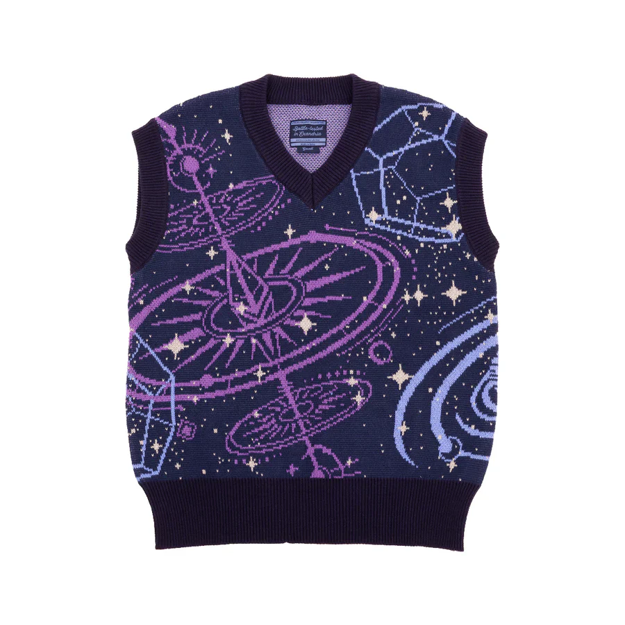 Essek Thelyss Knit Pullover Sweater Vest L - Image 4
