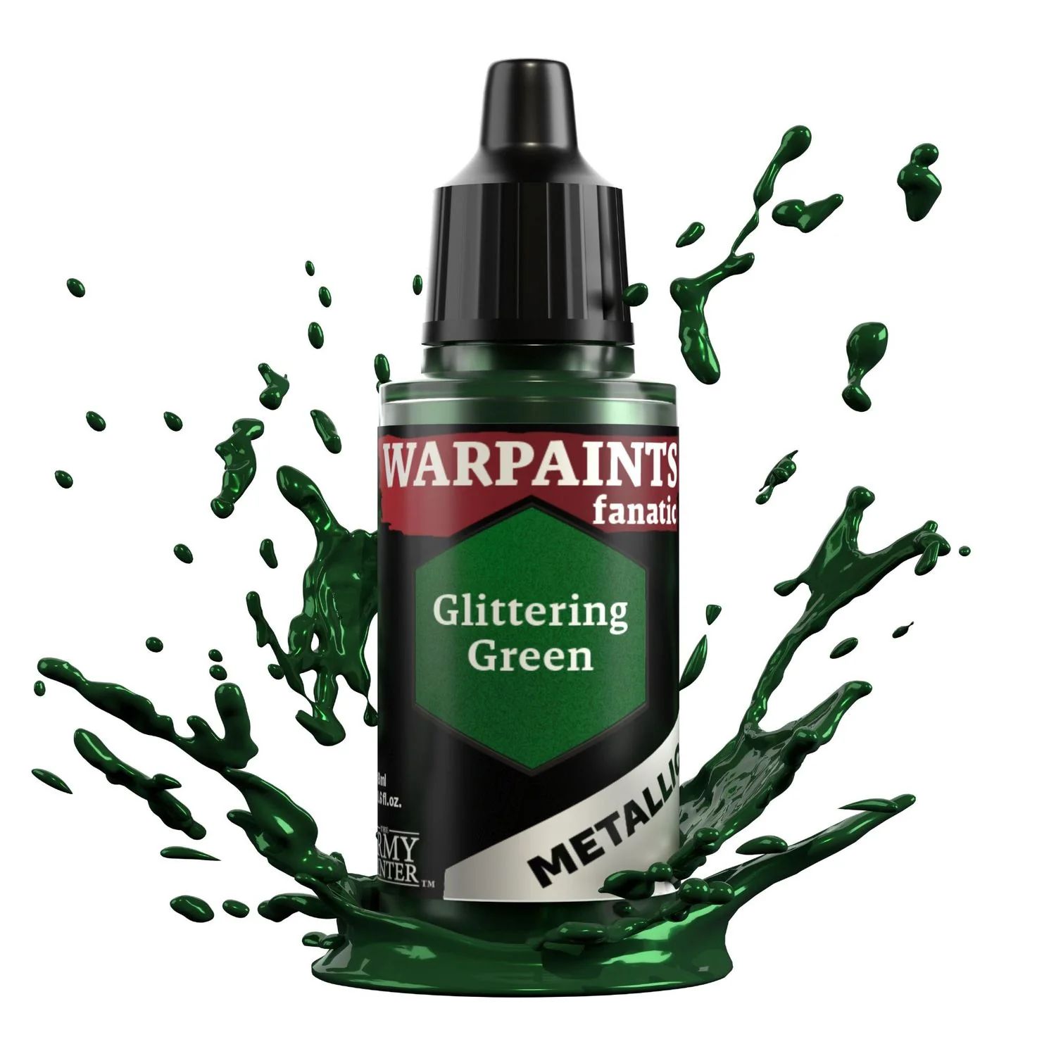Fanatic Metallic- Glittering Green