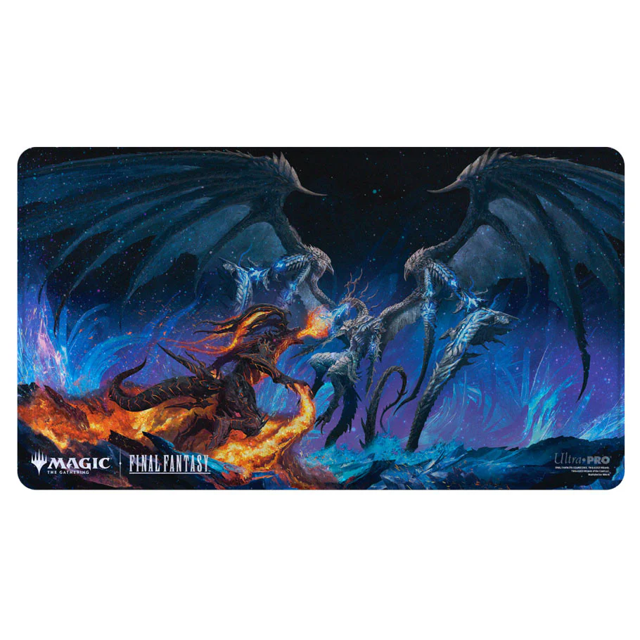 Ultra PRO - Magic: The Gathering - Final Fantasy Ifrit vs. Bahamut Holofoil Playmat