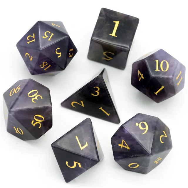 Gemstone Amethyst 7pc