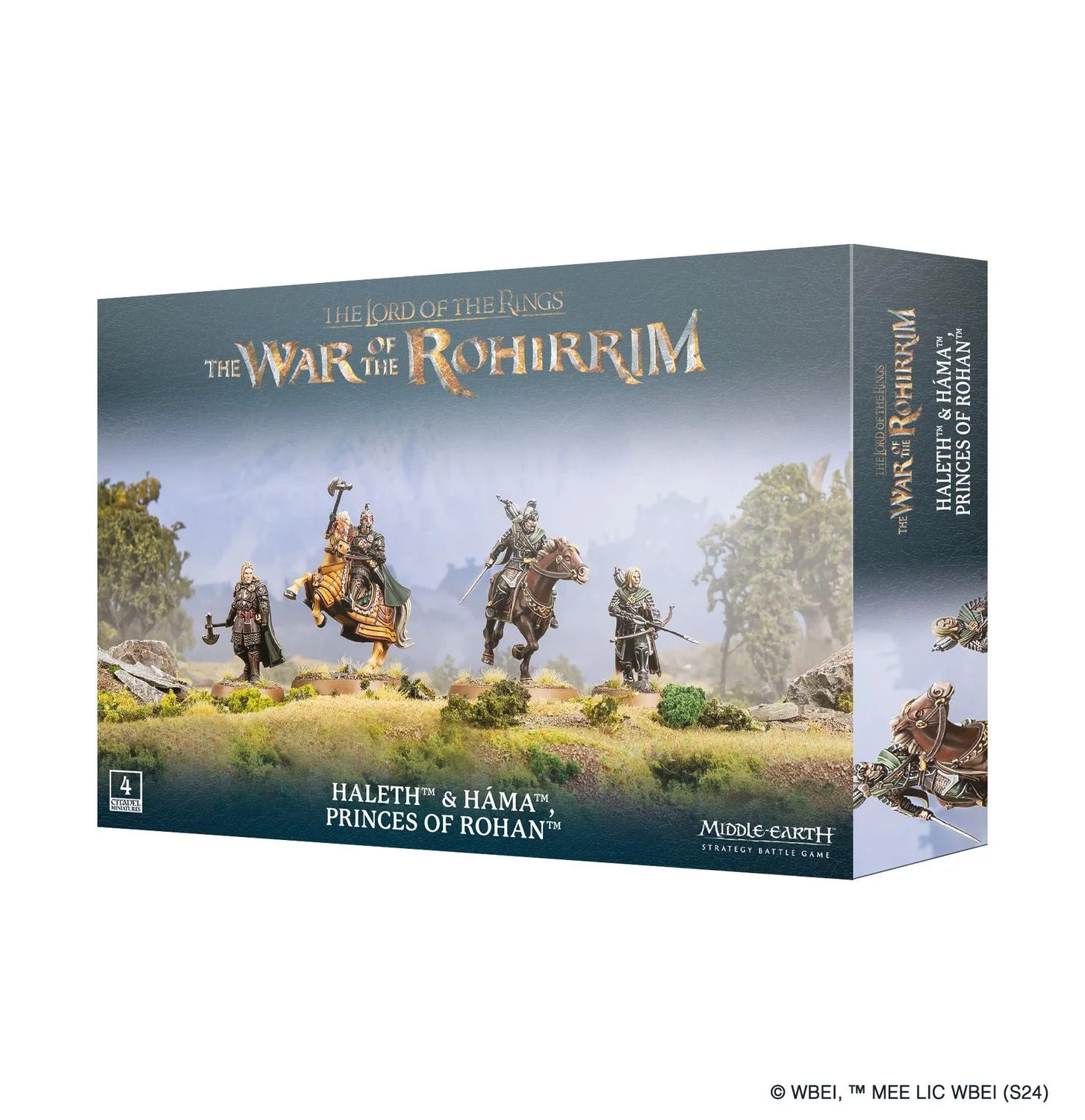 Middle-Earth Strategy Battle Game Haleth & Hama Princes of Rohan