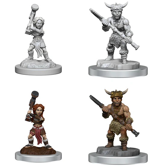 Nolzur’s Marvelous Miniatures: Halfling Barbarians