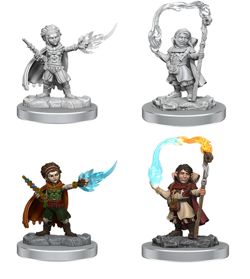 Nolzur’s Marvelous Miniatures: Halfling Wizards
