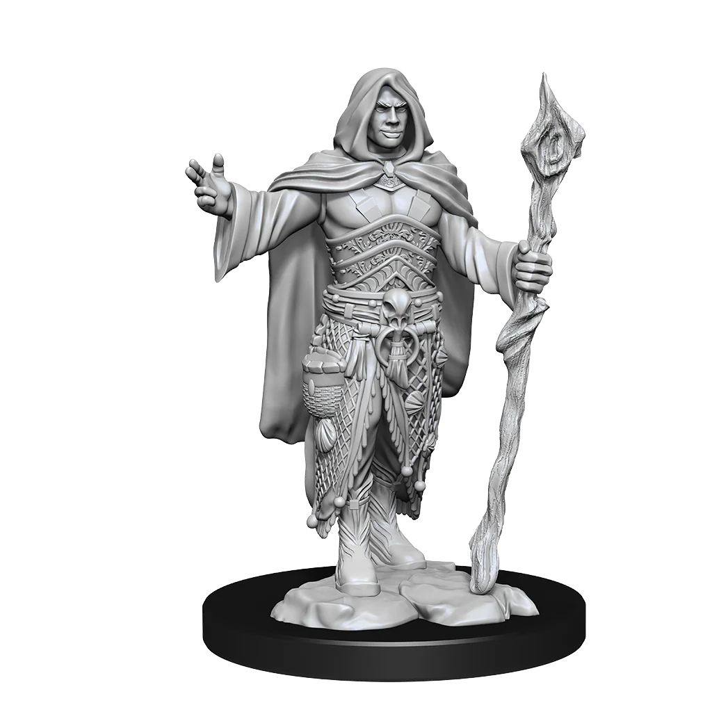 Nolzur’s Marvelous Miniatures Human Male Druid - Image 2