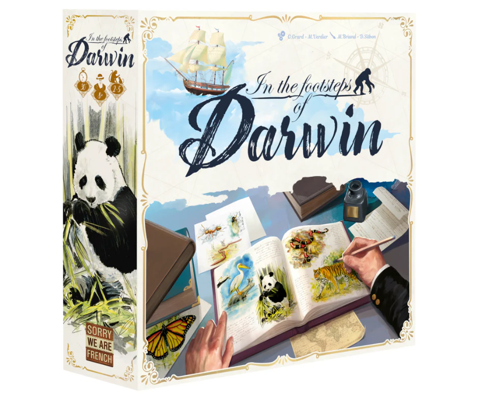 In the Footsteps of Darwin: A Tile-Laying Strategy Board Game