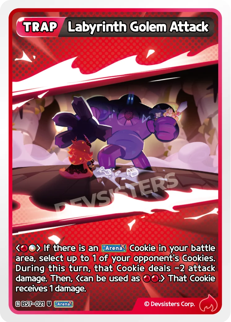 Labyrinth Golem Attack