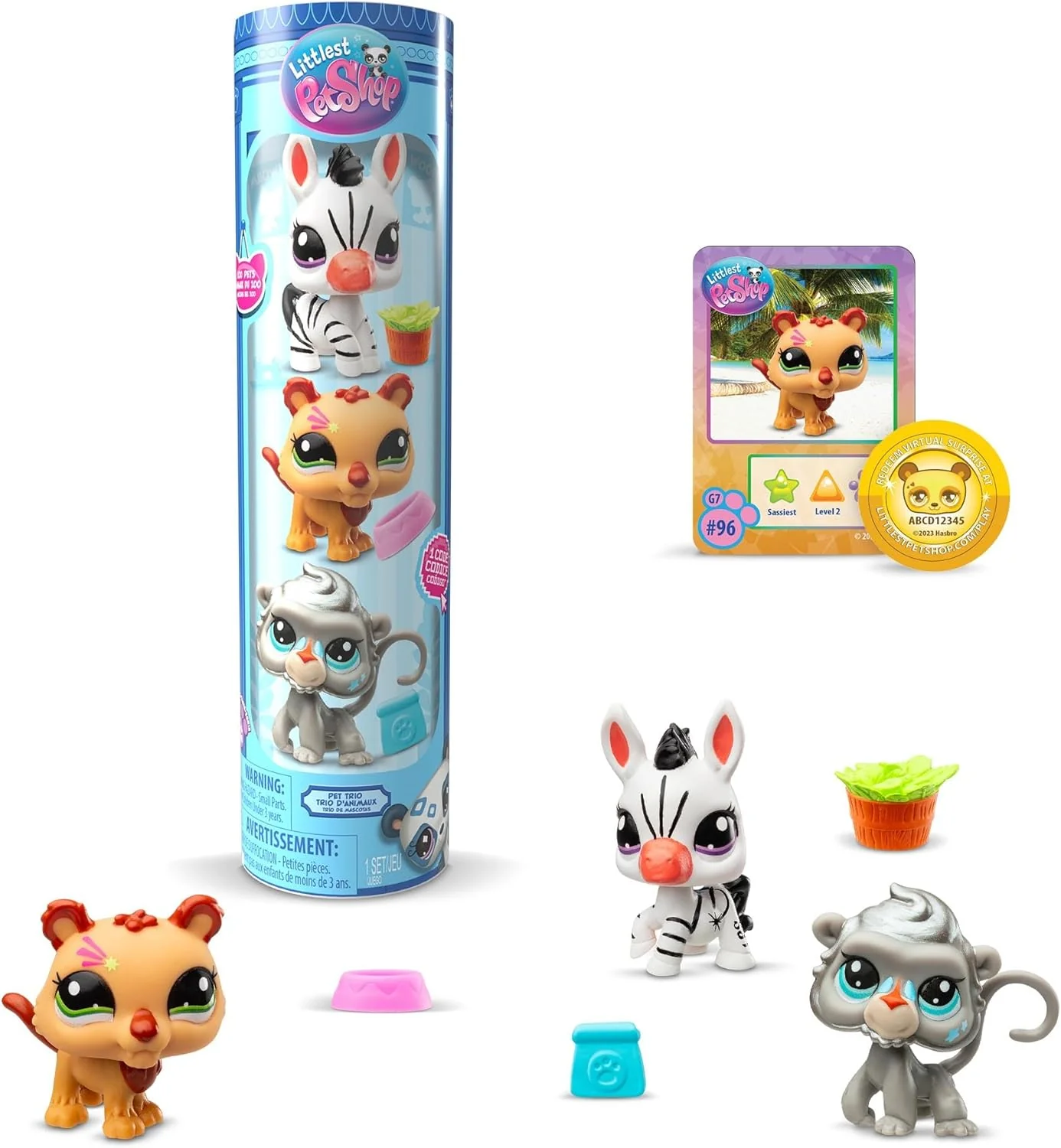 Littlest Pet Shop Pet Trio in Tube 2