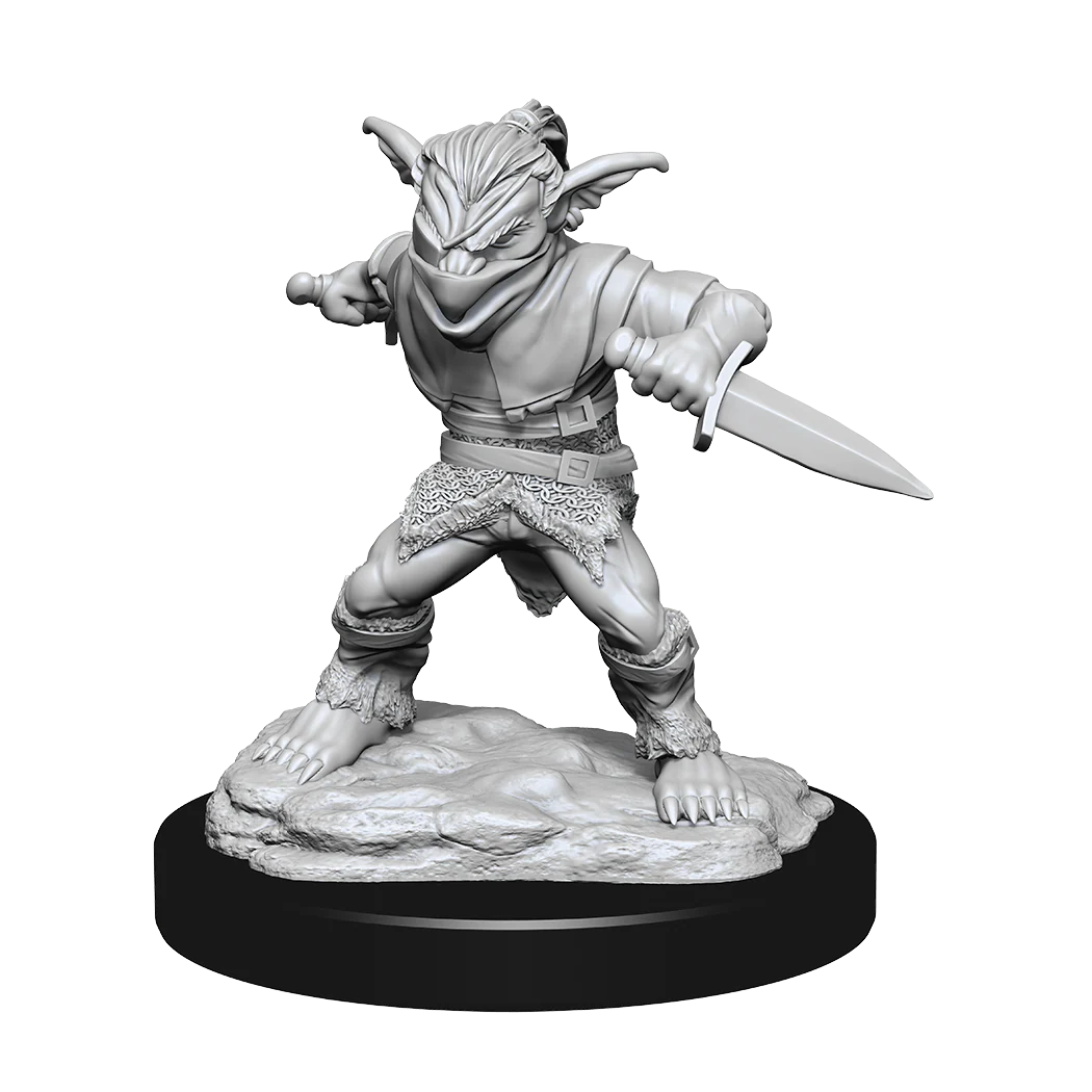 Nolzurs Marvelous Miniatures Male Goblin Rogue & Female Goblin Rogue