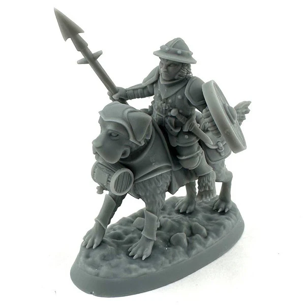 Male Halfling Dog Rider