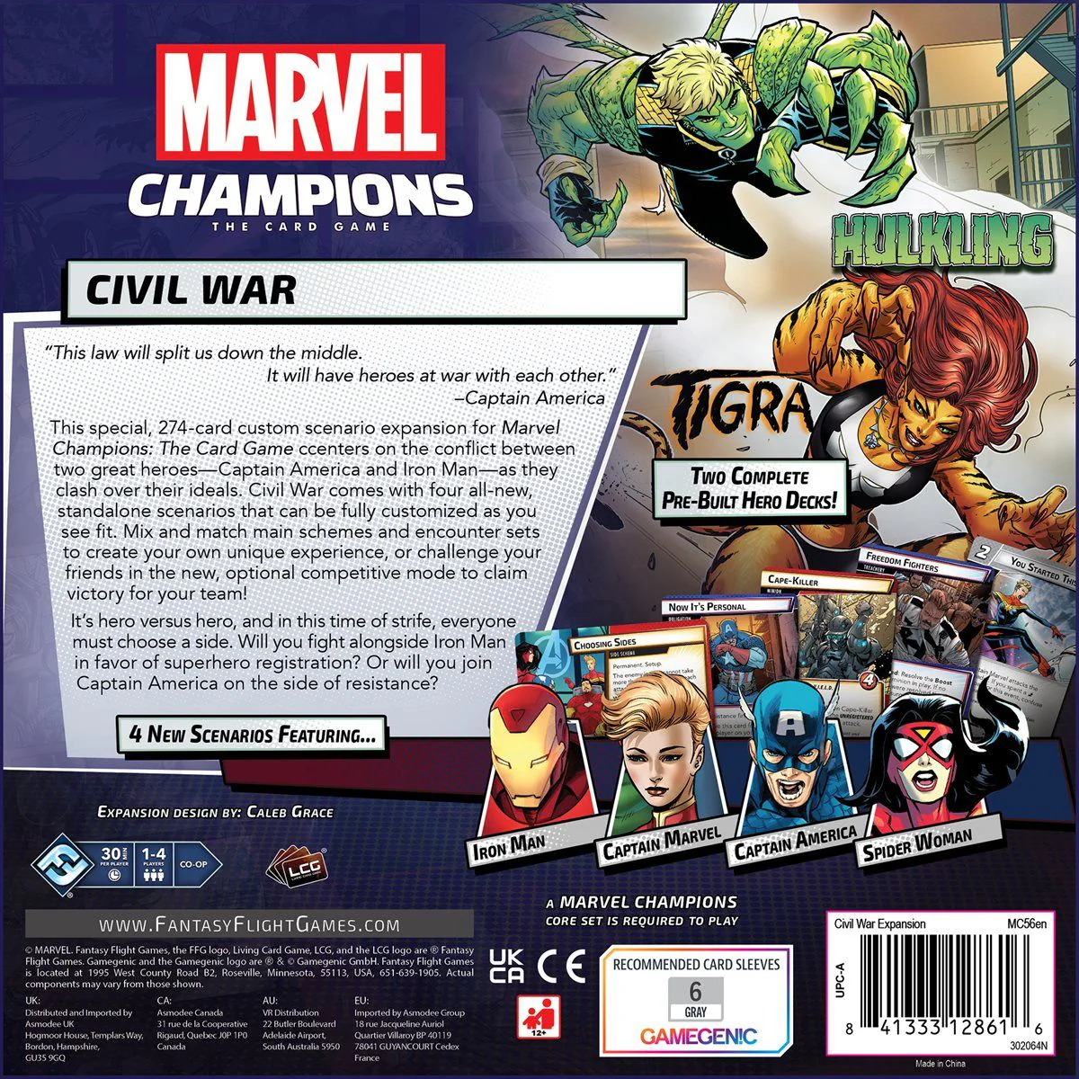 Marvel Champions Civil War Expansion - Image 2