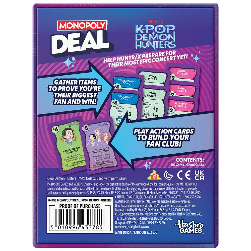 Monopoly Deal: K-Pop Demon Hunters Edition - Image 2