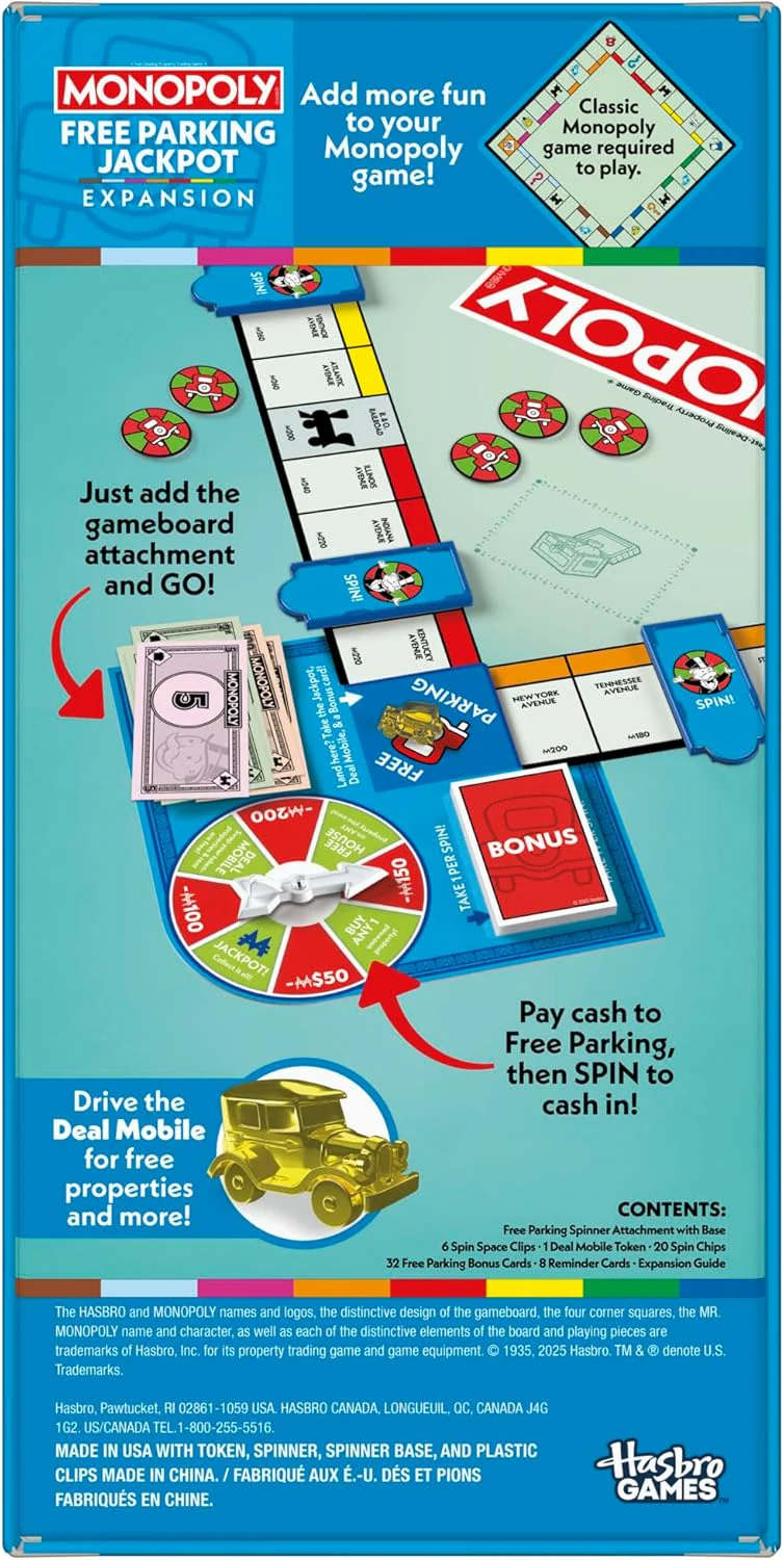 Monopoly: Free Parking Jackpot Expansion - Image 3