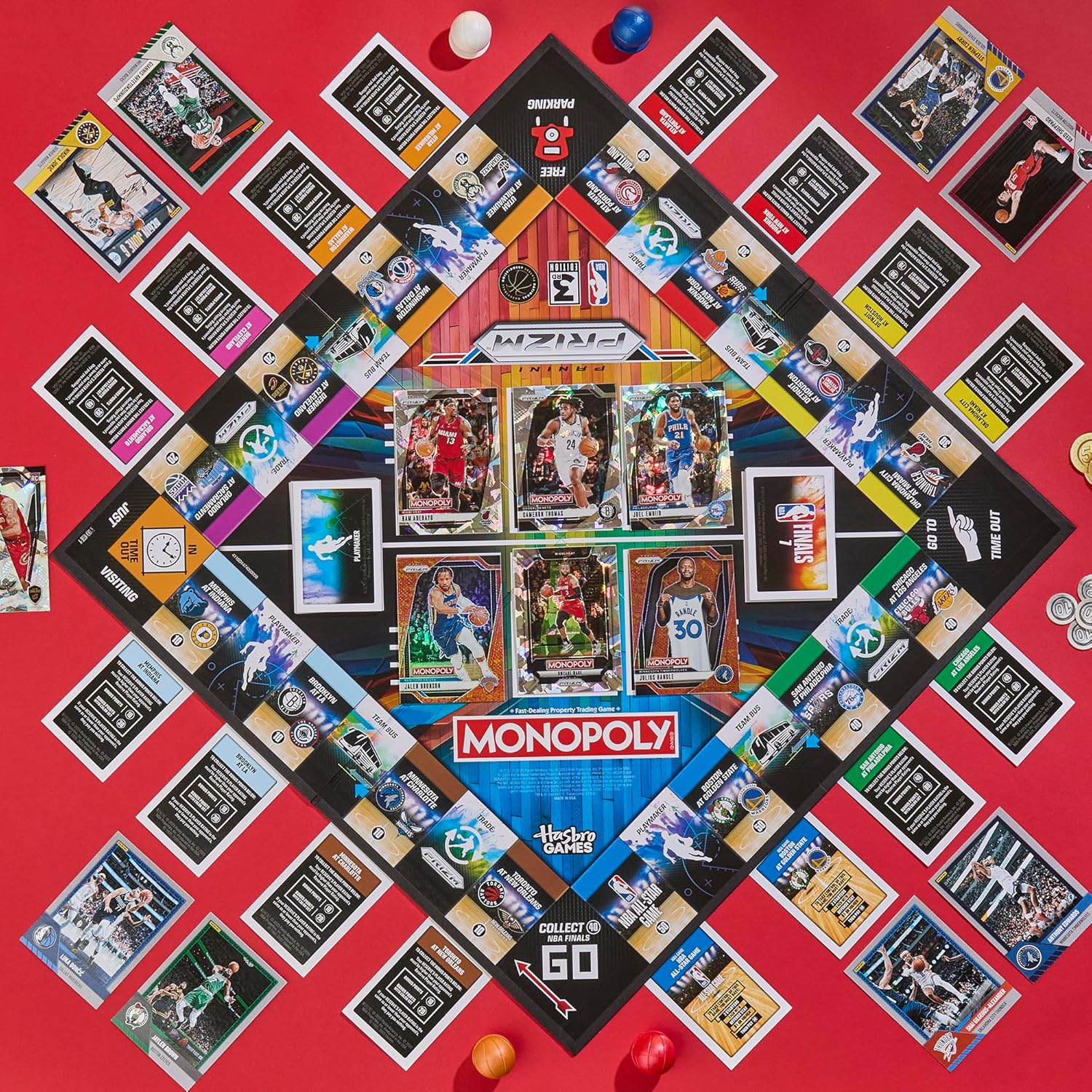 Monopoly: Panini Prizm NBA Edition - Image 2