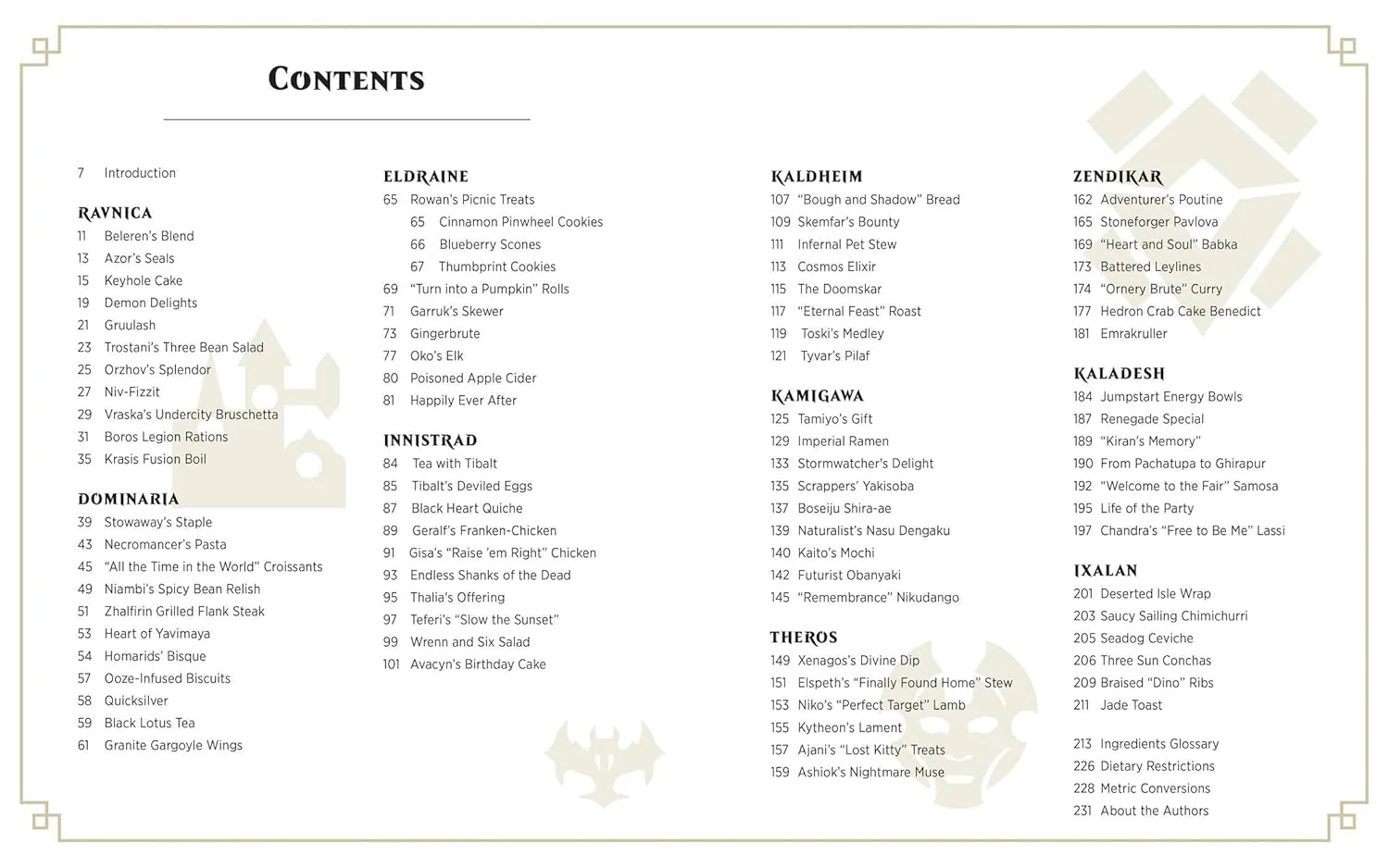 Magic: The Gathering Cookbook - Image 2
