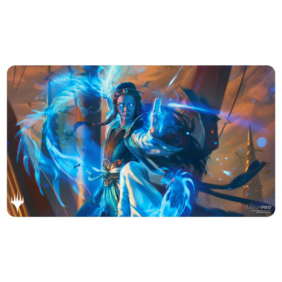 Ultra PRO - Tarkir: Dragonstorm Narset (Jeskai Monks Commander Deck) Playmat for Magic: The Gathering