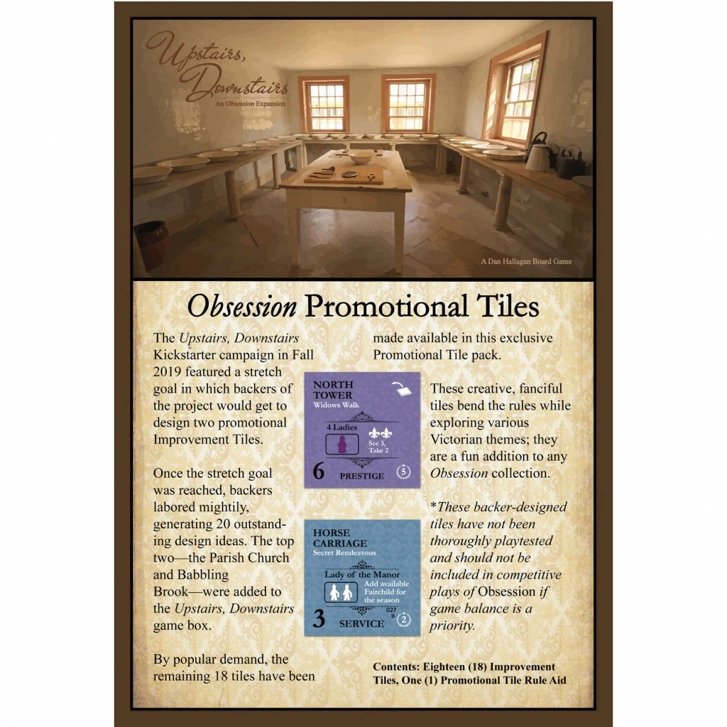Obsession: Promo Tiles