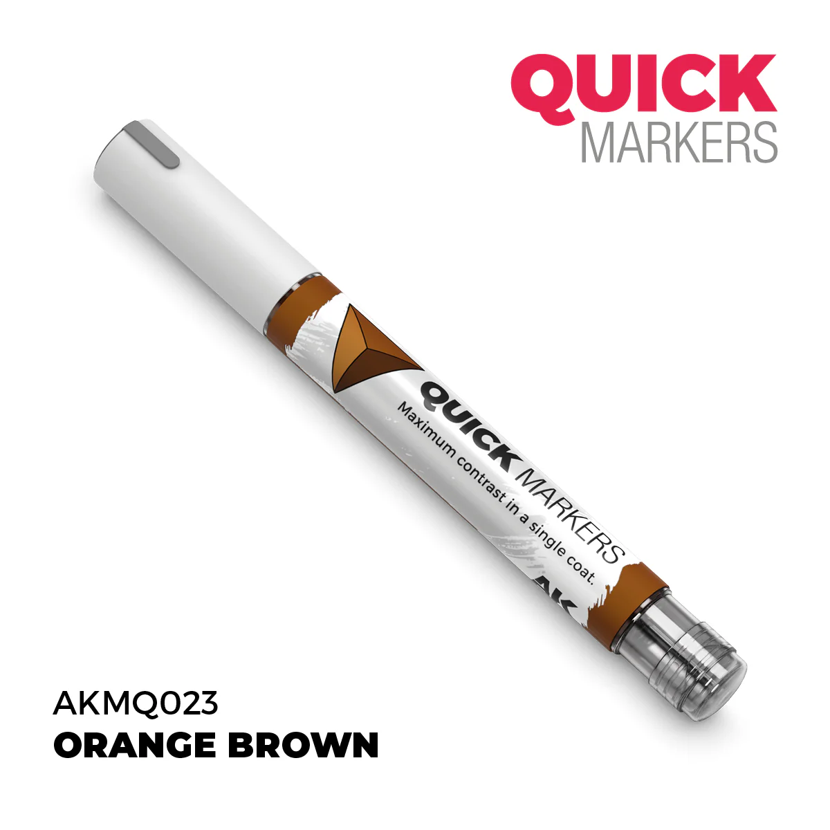 Orange Brown Quick Marker