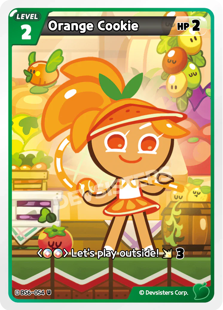 Orange Cookie