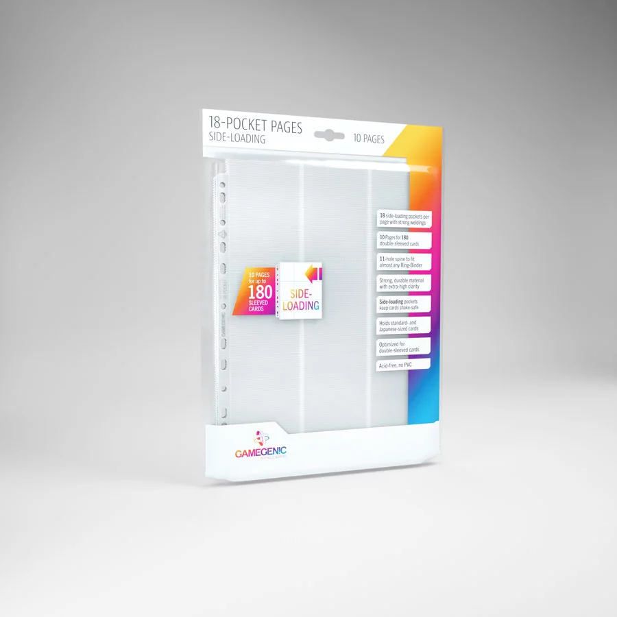18-POCKET PAGES SIDE-LOADING