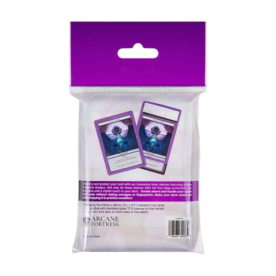 Arcane Fortress Synergy Inner Sleeves - Phantom Purple