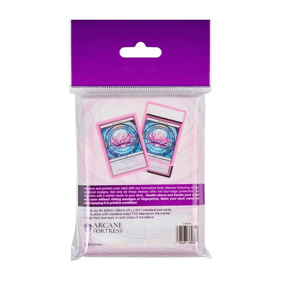 Arcane Fortress Synergy Inner Sleeves - Pink Blossom