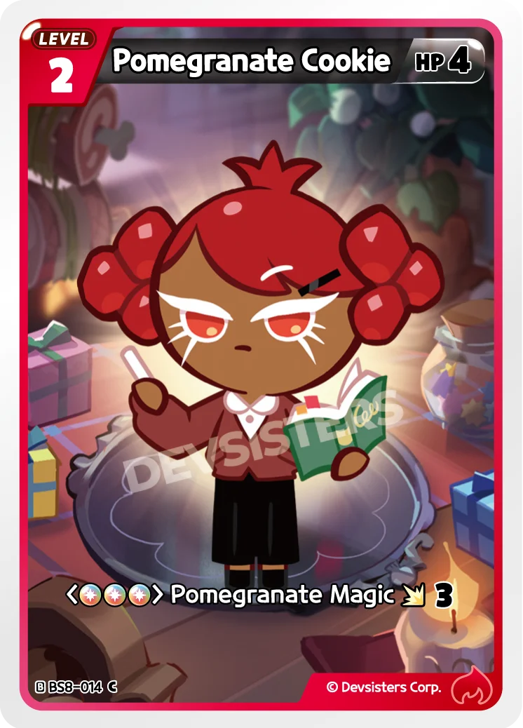Pomegranate Cookie