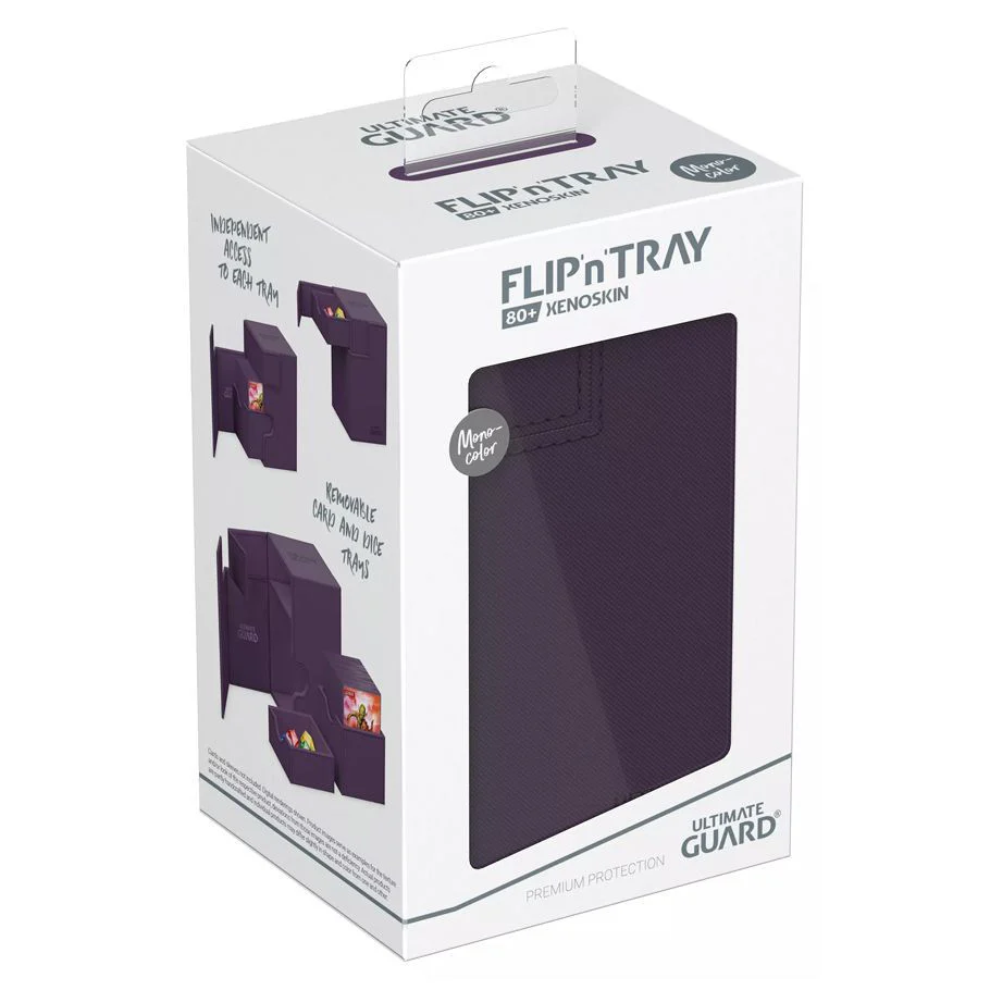 Purple 80+ Flip'n'Tray