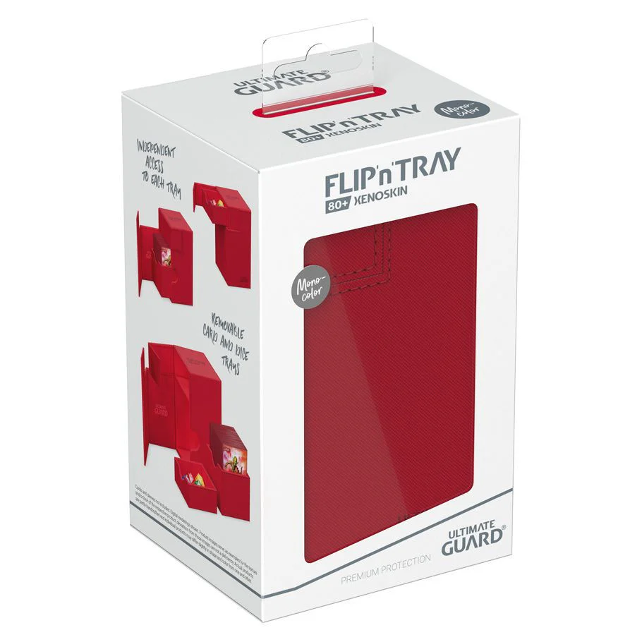 Red 80+ Flip'n'Tray