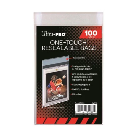 Ultra PRO Resealable Bag - One-Touch Soft Sleeve 84005