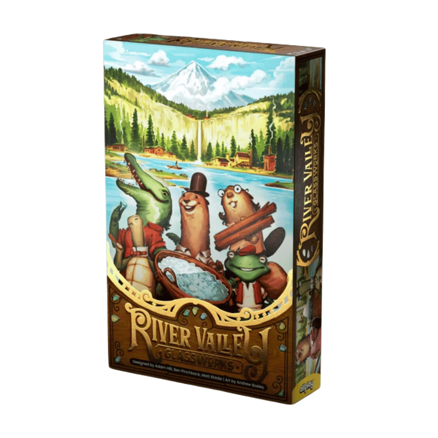 River Valley Glassworks Deluxe Edition | Strategy Board Game